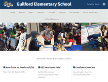 Tablet Screenshot of ges.hcpss.org