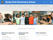 Tablet Screenshot of bpes.hcpss.org