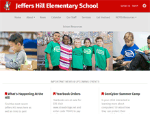 Tablet Screenshot of jhes.hcpss.org